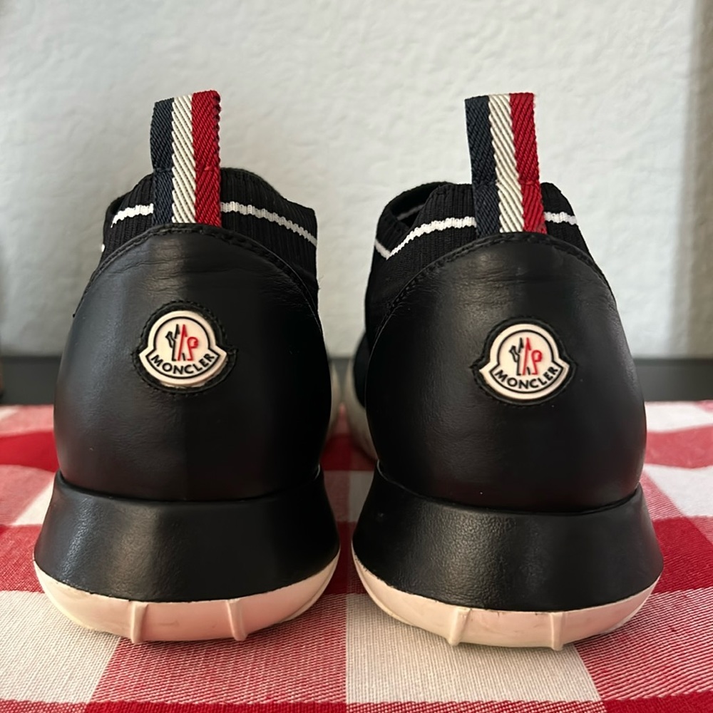Moncler Giroflee Knit Sock Sneakers, Size 39